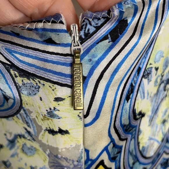 Roberto Cavalli Printed Silk Dress - Picture 6 of 11